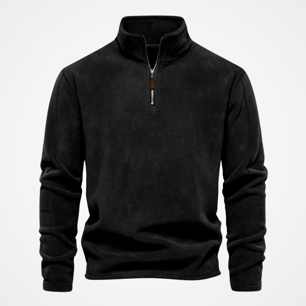 Men's Hoodie with High Collar Tromsø Lennard
