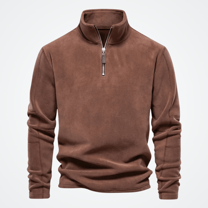 Men's Hoodie with High Collar Tromsø Lennard