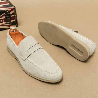 Leather Moccasin Loafer for Men Liverpool Lennard
