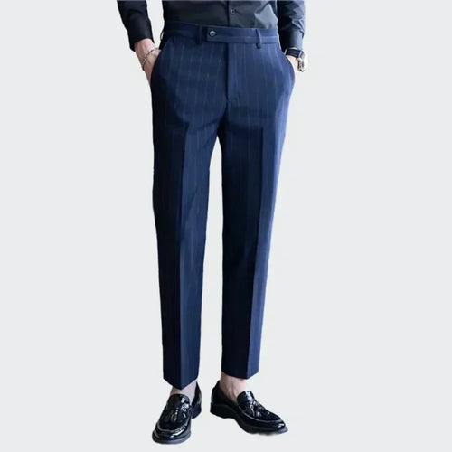 Pinstripe Suit Trousers for Men Lennard