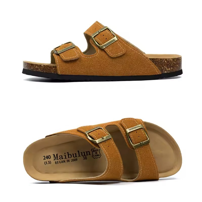 Birken California Suede Sandals for Men Lennard